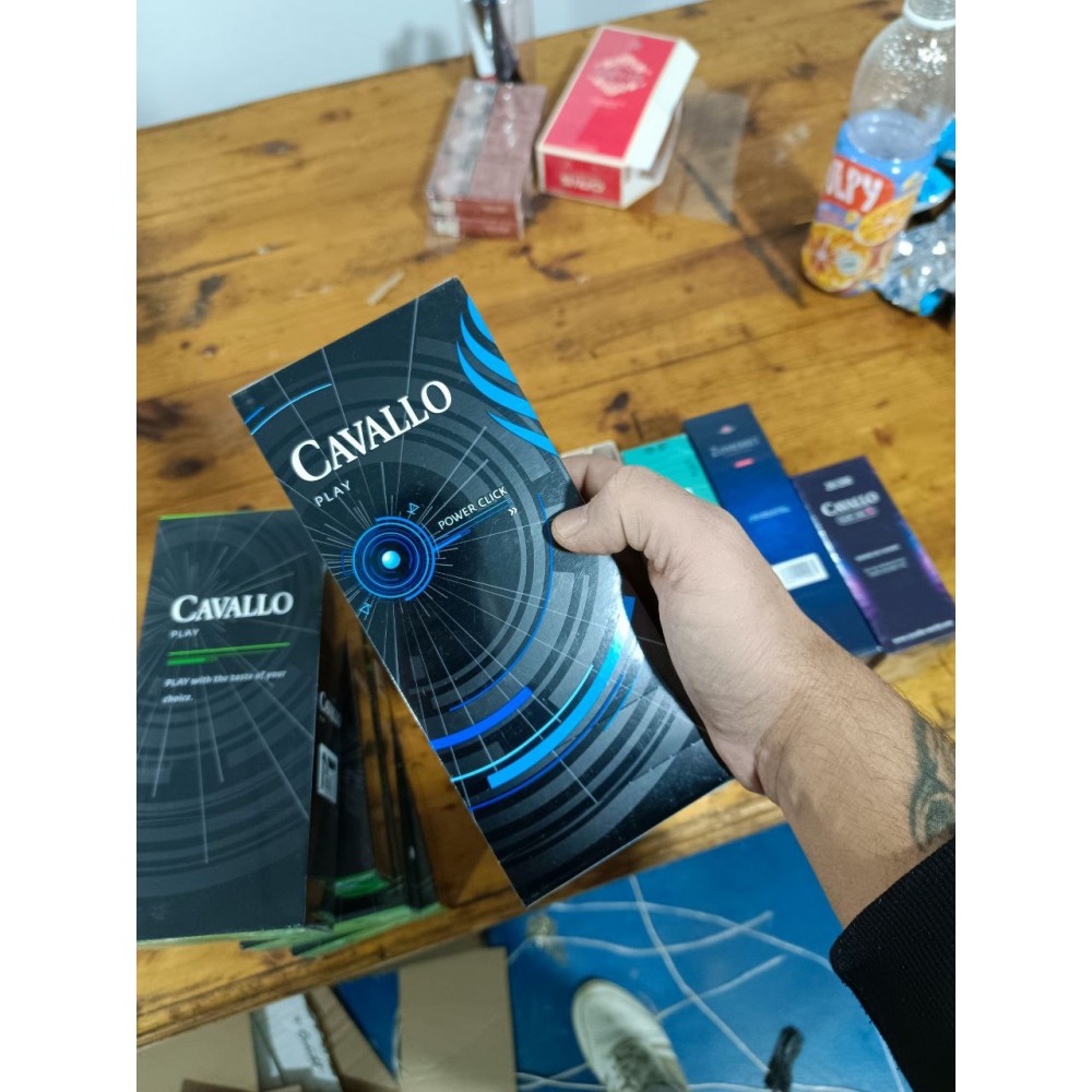 Сигареты Cavallo QS Play Blue (ментол) купить