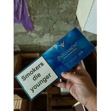Сигареты Parliament Aqua Blue Reserve Superslims купить
