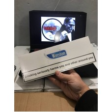 Сигареты Winston Blue Superslims (Duty Free) Картон купить